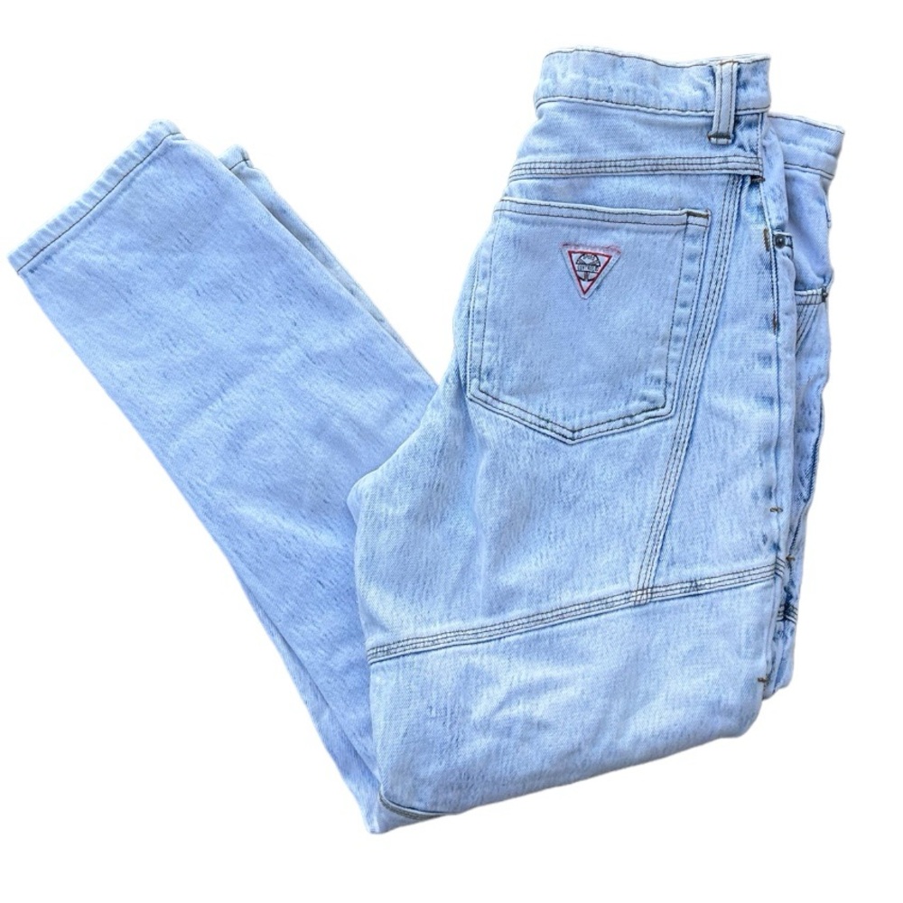 Speed Control High Waisted Women’s Mom Jeans Vintage Light Wash Size 26